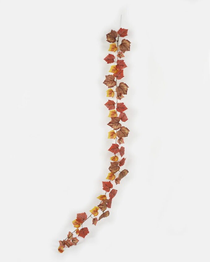 Artificial Plant 18*180cm Grape leaf hanging GS-30922012-R1 Banners&Garlands YeahFlower is one of Chinese leading OEM manufacturers and exporters , supplying the silk flowers, wholesale artificial trees