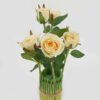 Artificial Plant 18*18*32cm rose *5 GS-69022009 Leaves&Sprays&Foliages YeahFlower is one of Chinese leading OEM manufacturers and exporters , supplying the silk flowers, wholesale artificial trees