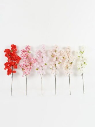 Artificial Flower 76cm Cherry blossom single stem GS-17723001-P2 Single Flowers 3,000+ sqm showroom with thousands of artificial flowers, plants & trees ready for global sourcing.