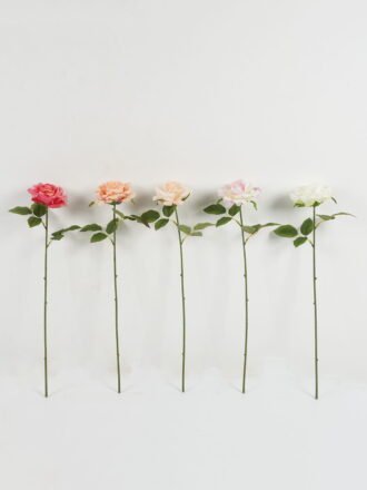 Artificial Flower 20*20*53cm Christmas Rose single stem GS-16823003-P1 Christmas Item 3,000+ sqm showroom with thousands of artificial flowers, plants & trees ready for global sourcing.