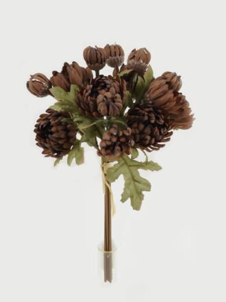 Artificial Flower 17*17*35cm Hepatica *5 single stem GS-16823009 Bouquet 3,000+ sqm showroom with thousands of artificial flowers, plants & trees ready for global sourcing.