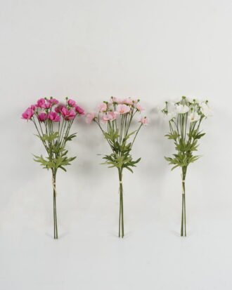 Artificial Flower 24*24*51cm  Flower *3 bundle GS-16823007 Bouquet YeahFlower is one of Chinese leading OEM manufacturers and exporters , supplying the silk flowers, wholesale artificial trees