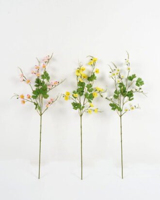 Artificial Flower 20*20*69cm Hepatica *18 single stem GS-16823002 Single Flowers YeahFlower is one of Chinese leading OEM manufacturers and exporters , supplying the silk flowers, wholesale artificial trees