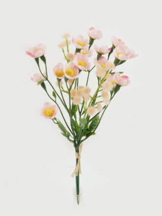 Artificial Flower 17*17*35cm Hepatica *5 single stem GS-16823009 Bouquet 3,000+ sqm showroom with thousands of artificial flowers, plants & trees ready for global sourcing.