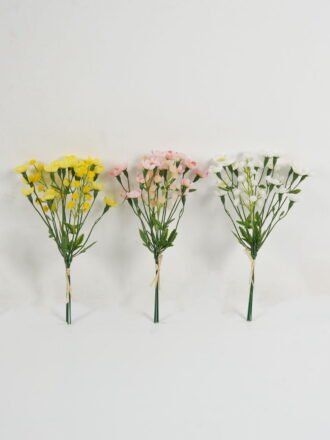 Artificial Flower 17*17*35cm Hepatica *5 single stem GS-16823009-P1 Bouquet 3,000+ sqm showroom with thousands of artificial flowers, plants & trees ready for global sourcing.