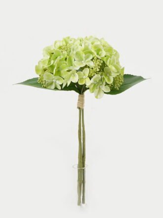 Artificial Flower 22*22*32cm Hydrangea *3 bush GS-15423008 Bouquet 3,000+ sqm showroom with thousands of artificial flowers, plants & trees ready for global sourcing.
