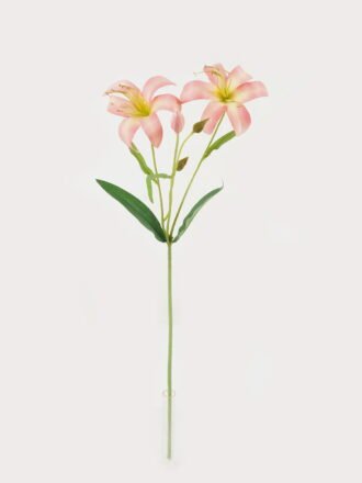 Artificial Flower 18*70CM Lily spray*3 GS-53620022 Single Flowers 3,000+ sqm showroom with thousands of artificial flowers, plants & trees ready for global sourcing.