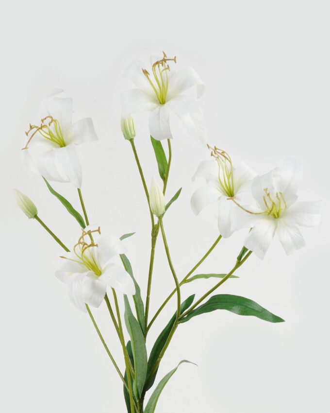 Artificial Flower 23*100CM Lily spray*9 GS-53620021-W1 Single Flowers YeahFlower is one of Chinese leading OEM manufacturers and exporters , supplying the silk flowers, wholesale artificial trees