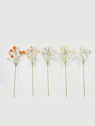 Artificial Flower 16*65CM Mum spray GS-53620008-R1 Single Flowers 3,000+ sqm showroom with thousands of artificial flowers, plants & trees ready for global sourcing.