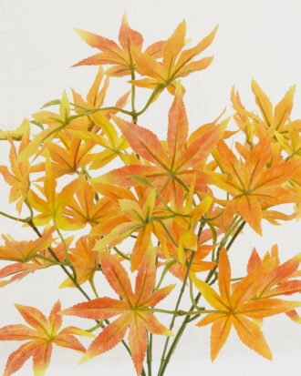 Artificial Flower 30*43cm Maple leaf bush*7/lvs46 GS-29819041-Y1 Flowers Bush YeahFlower is one of Chinese leading OEM manufacturers and exporters , supplying the silk flowers, wholesale artificial trees
