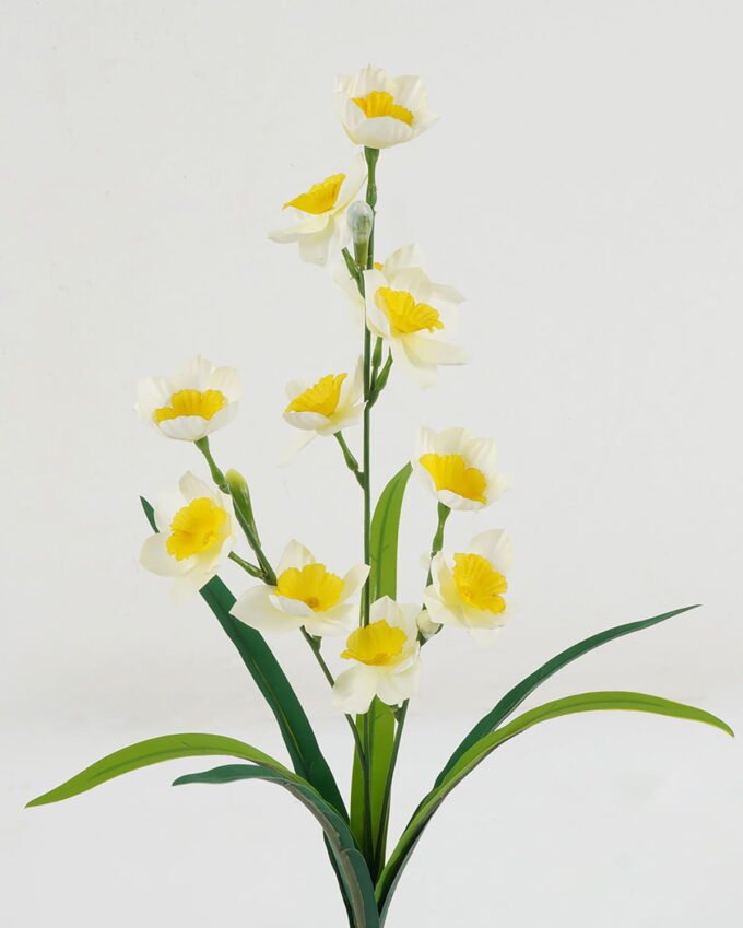 Artificial Flower Narcissus 3 single stem GS-12823001-W2_5 Artificial Flower 29*29*53cm Narcissus *3 single stem GS-12823001-W2 Flowers Bush YeahFlower is one of Chinese leading OEM manufacturers and exporters , supplying the silk flowers, wholesale artificial trees