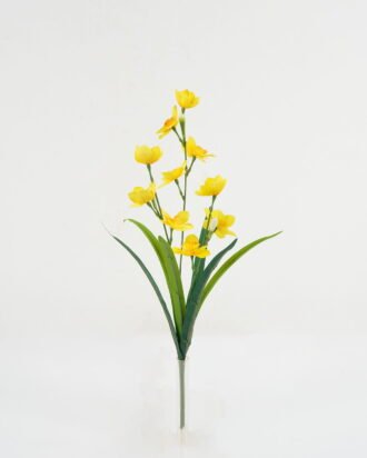 Artificial Flower 29*29*53cm Narcissus *3 single stem GS-12823001-Y1 Flowers Bush YeahFlower is one of Chinese leading OEM manufacturers and exporters , supplying the silk flowers, wholesale artificial trees