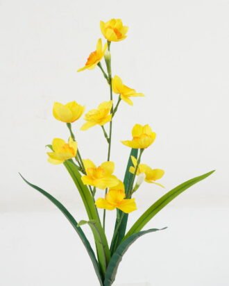 Artificial Flower 29*29*53cm Narcissus *3 single stem GS-12823001-Y1 Flowers Bush YeahFlower is one of Chinese leading OEM manufacturers and exporters , supplying the silk flowers, wholesale artificial trees
