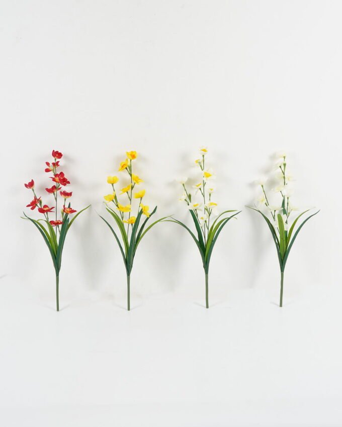 Artificial Flower Narcissus 3 single stem GS-12823001-Y1_5 Artificial Flower 29*29*53cm Narcissus *3 single stem GS-12823001-Y1 Flowers Bush YeahFlower is one of Chinese leading OEM manufacturers and exporters , supplying the silk flowers, wholesale artificial trees