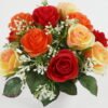 Artificial Flower 19*19*20cm Rose *12 in PP pot GS-64223003 Potted Flowers&Plants YeahFlower is one of Chinese leading OEM manufacturers and exporters , supplying the silk flowers, wholesale artificial trees