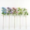 Artificial Flower 25*25*95cm hydrangea flowers Snowball *5 single stem GS-15423011 Single Flowers YeahFlower is one of Chinese leading OEM manufacturers and exporters , supplying the silk flowers, wholesale artificial trees