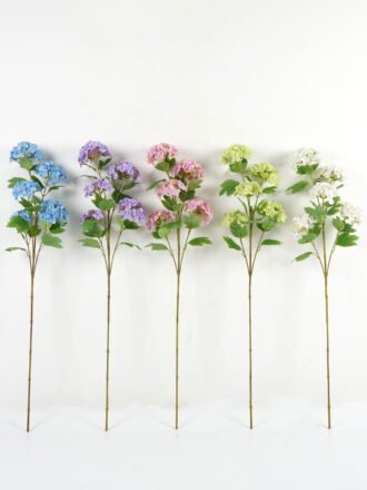 Artificial Flower 25*25*81cm Snowball *3 single stem GS-15423010-Z1 Single Flowers 3,000+ sqm showroom with thousands of artificial flowers, plants & trees ready for global sourcing.