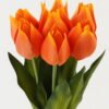 Artificial Flower 15*15*44cm Tulipa *7 bush GS-12823002-O1 Bouquet YeahFlower is one of Chinese leading OEM manufacturers and exporters , supplying the silk flowers, wholesale artificial trees