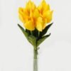 Artificial Flower 15*15*44cm Tulipa *7 bush GS-12823002-Y1 Bouquet YeahFlower is one of Chinese leading OEM manufacturers and exporters , supplying the silk flowers, wholesale artificial trees