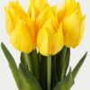 Artificial Flower 15*15*44cm Tulipa *7 bush GS-12823002-Y1 Bouquet YeahFlower is one of Chinese leading OEM manufacturers and exporters , supplying the silk flowers, wholesale artificial trees