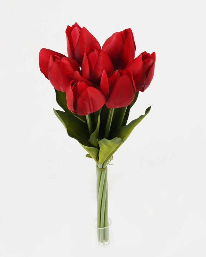 Artificial Flower 15*15*44cm Tulipa *7 bush GS-12823002 Bouquet YeahFlower is one of Chinese leading OEM manufacturers and exporters , supplying the silk flowers, wholesale artificial trees