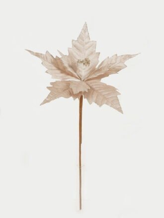 Artificial Plant 20*70cm Christmas flower single stem GS-54023008KIK Christmas Item 3,000+ sqm showroom with thousands of artificial flowers, plants & trees ready for global sourcing.