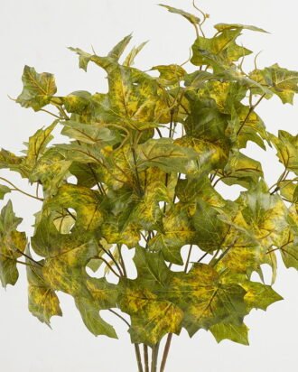 Artificial Plant 40*40*56cm Maple leaf *5 Bush GS-64223001-G2 Leaves&Sprays&Foliages YeahFlower is one of Chinese leading OEM manufacturers and exporters , supplying the silk flowers, wholesale artificial trees