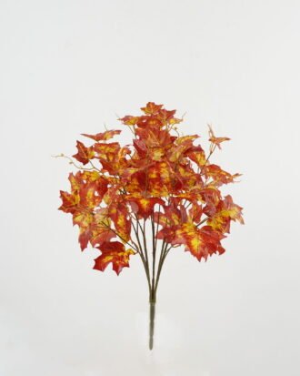 Artificial Plant 40*40*56cm Maple leaf *5 Bush GS-64223001-O2 Leaves&Sprays&Foliages YeahFlower is one of Chinese leading OEM manufacturers and exporters , supplying the silk flowers, wholesale artificial trees
