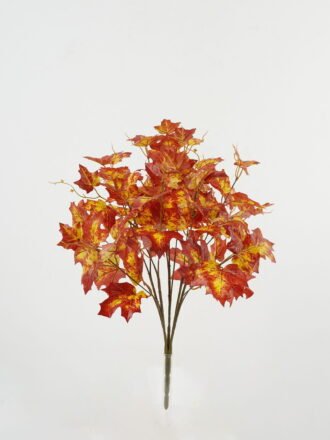Artificial Plant 21*198cm Maple leaf  Garland GS-64223002-O1 Leaves&Sprays&Foliages 3,000+ sqm showroom with thousands of artificial flowers, plants & trees ready for global sourcing.