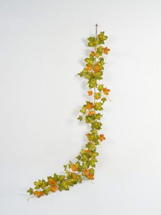 Artificial Plant 21*198cm Maple leaf  Garland GS-64223002-O2 Leaves&Sprays&Foliages 3,000+ sqm showroom with thousands of artificial flowers, plants & trees ready for global sourcing.