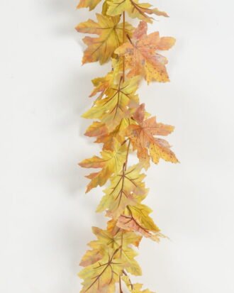 Artificial Plant 20*170cm Maple leaf garland GS-17723002 Leaves&Sprays&Foliages YeahFlower is one of Chinese leading OEM manufacturers and exporters , supplying the silk flowers, wholesale artificial trees