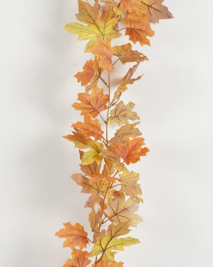 Artificial Plant 20*170cm Maple leaf garland GS-17723005 Leaves&Sprays&Foliages YeahFlower is one of Chinese leading OEM manufacturers and exporters , supplying the silk flowers, wholesale artificial trees