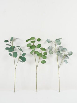 Artificial Plant 25*25*60cm Eucalyptus leaves *5 single stem GS-15423003 Leaves&Sprays&Foliages 3,000+ sqm showroom with thousands of artificial flowers, plants & trees ready for global sourcing.
