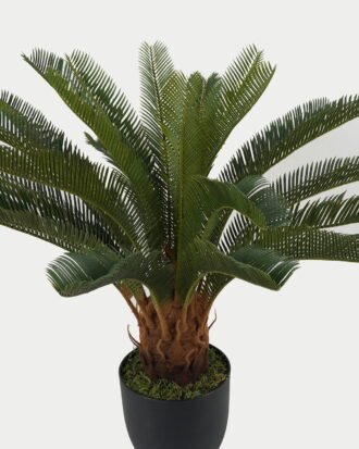 Artificial Tree 76*76*64cm Sago cycas in PP pot GS-59523005 Tree&Plant YeahFlower is one of Chinese leading OEM manufacturers and exporters , supplying the silk flowers, wholesale artificial trees