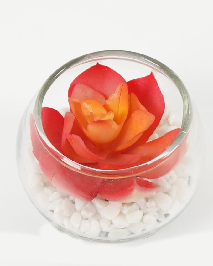 Artificial succulent 7*7*6cm succulent plants in glass pot GS-51720185 Succulent YeahFlower is one of Chinese leading OEM manufacturers and exporters , supplying the silk flowers, wholesale artificial trees