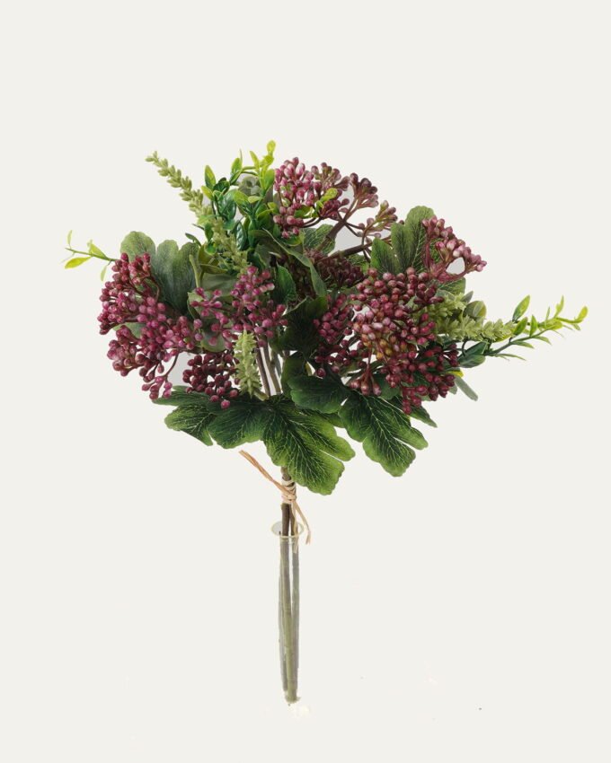 Artificial Branch fruit Clove Bud 3 bush GS-57723002_3 Artificial Branch fruit 20*20*35cm Clove Bud *3 bush GS-57723002 Bouquet YeahFlower is one of Chinese leading OEM manufacturers and exporters , supplying the silk flowers, wholesale artificial trees