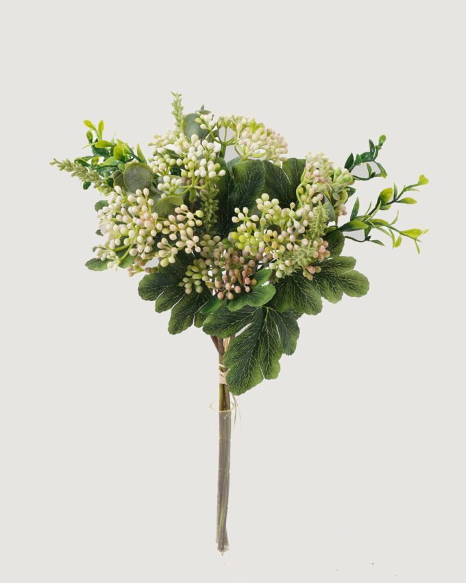 Artificial Branch fruit Clove Bud 3 bush GS-57723002_4 Artificial Branch fruit 20*20*35cm Clove Bud *3 bush GS-57723002 Bouquet YeahFlower is one of Chinese leading OEM manufacturers and exporters , supplying the silk flowers, wholesale artificial trees