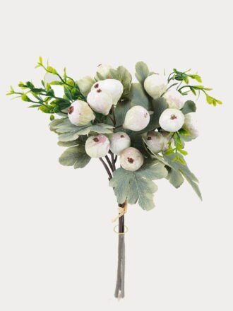 Artificial Branch fruit 20*20*33cm Figue *3 bush GS-57723001 Bouquet 3,000+ sqm showroom with thousands of artificial flowers, plants & trees ready for global sourcing.