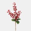Artificial Branch fruit 13*13*39cm Fruit *3 single stem GS-57723007-R1 Single Flowers YeahFlower is one of Chinese leading OEM manufacturers and exporters , supplying the silk flowers, wholesale artificial trees