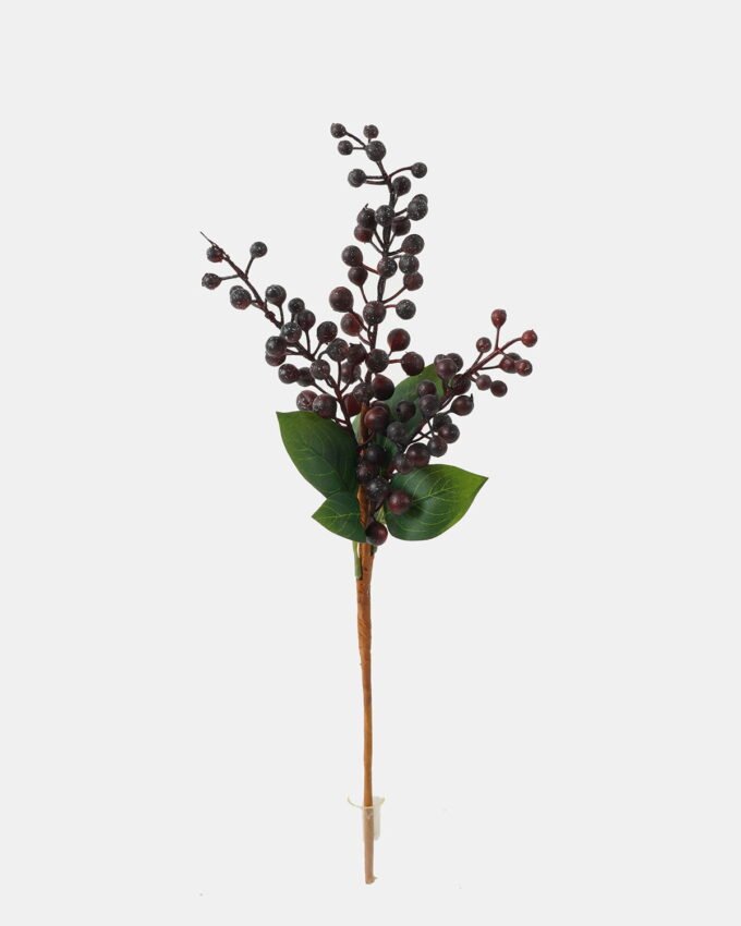 Artificial Branch fruit 13*13*39cm Fruit *3 single stem GS-57723007-R2 Single Flowers YeahFlower is one of Chinese leading OEM manufacturers and exporters , supplying the silk flowers, wholesale artificial trees