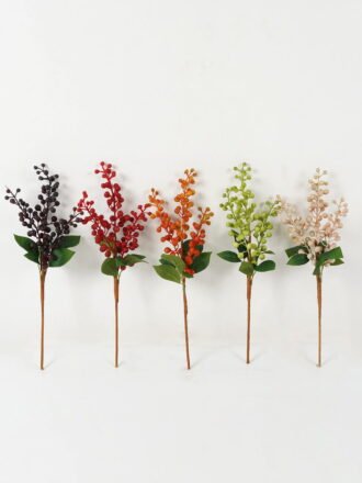 Artificial Branch fruit 22*22*71cm Figue *3 single stem GS-57723006-H1 Single Flowers 3,000+ sqm showroom with thousands of artificial flowers, plants & trees ready for global sourcing.