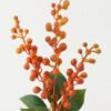 Artificial Branch fruit 13*13*39cm Fruit *3 single stem GS-57723007 Single Flowers YeahFlower is one of Chinese leading OEM manufacturers and exporters , supplying the silk flowers, wholesale artificial trees