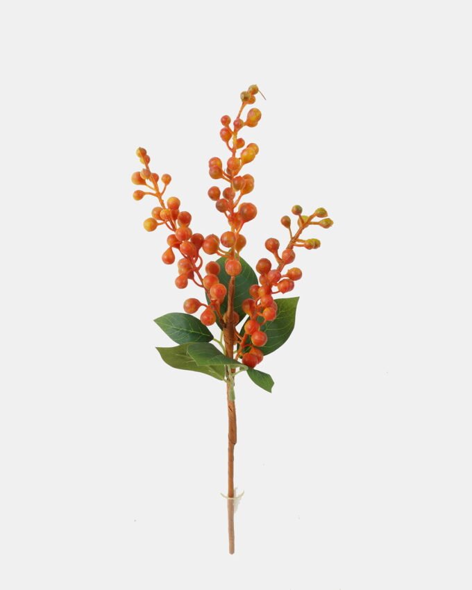 Artificial Branch fruit 13*13*39cm Fruit *3 single stem GS-57723007 Single Flowers YeahFlower is one of Chinese leading OEM manufacturers and exporters , supplying the silk flowers, wholesale artificial trees