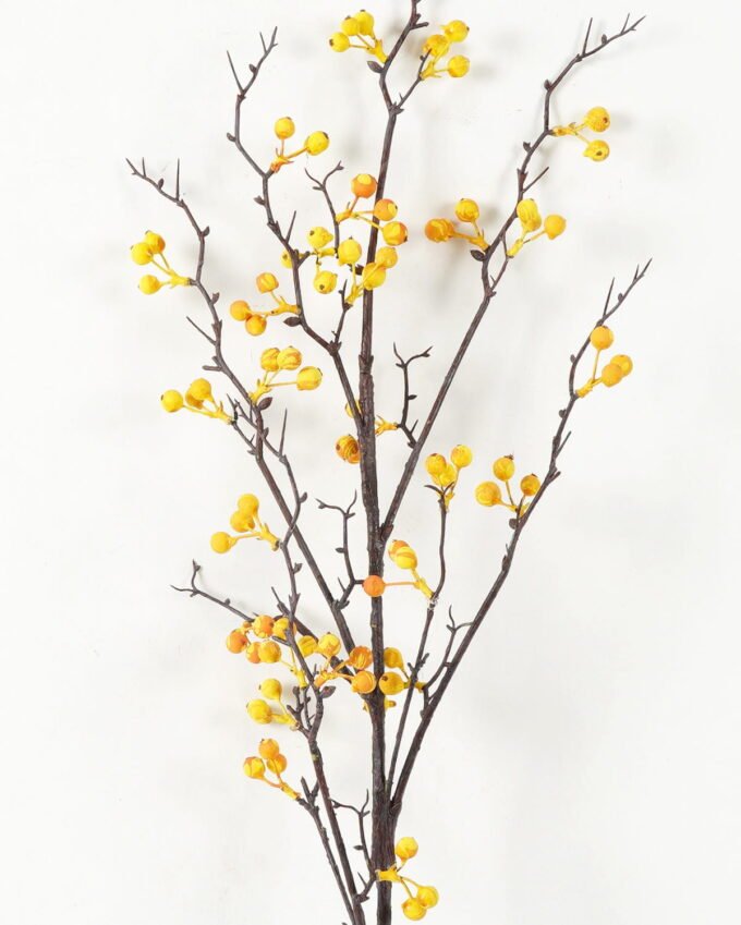 Artificial Branch fruit Fruit 8 single stem GS-57723009-Y1_6 Artificial Branch fruit 10*10*120cm Fruit *8 single stem GS-57723009-Y1 Single Flowers YeahFlower is one of Chinese leading OEM manufacturers and exporters , supplying the silk flowers, wholesale artificial trees