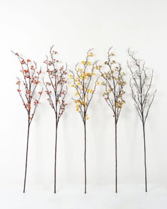 Artificial Branch fruit 10*10*120cm Fruit *8 single stem GS-57723009 Single Flowers YeahFlower is one of Chinese leading OEM manufacturers and exporters , supplying the silk flowers, wholesale artificial trees