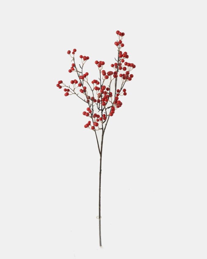 Artificial Branch fruit 12*12*78cm Fruit spray *3 single stem GS-57723008-Z1 Single Flowers YeahFlower is one of Chinese leading OEM manufacturers and exporters , supplying the silk flowers, wholesale artificial trees