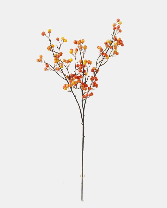 Artificial Branch fruit 12*12*78cm Fruit spray *3 single stem GS-57723008 Single Flowers YeahFlower is one of Chinese leading OEM manufacturers and exporters , supplying the silk flowers, wholesale artificial trees
