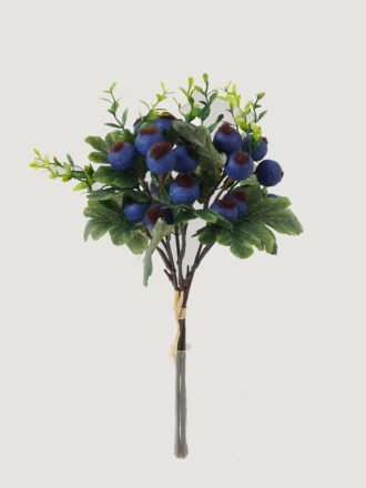 Artificial Branch fruit 20*20*35cm Hawthorn *3 bush GS-57723003 Bouquet 3,000+ sqm showroom with thousands of artificial flowers, plants & trees ready for global sourcing.