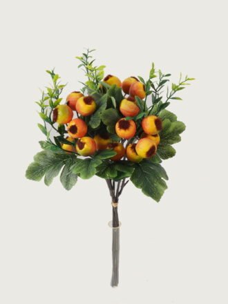 Artificial Branch fruit 20*20*35cm Hawthorn *3 bush GS-57723003-H2 Bouquet 3,000+ sqm showroom with thousands of artificial flowers, plants & trees ready for global sourcing.