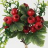 Artificial Branch fruit 20*20*35cm Hawthorn *3 bush GS-57723003-R1 Bouquet YeahFlower is one of Chinese leading OEM manufacturers and exporters , supplying the silk flowers, wholesale artificial trees